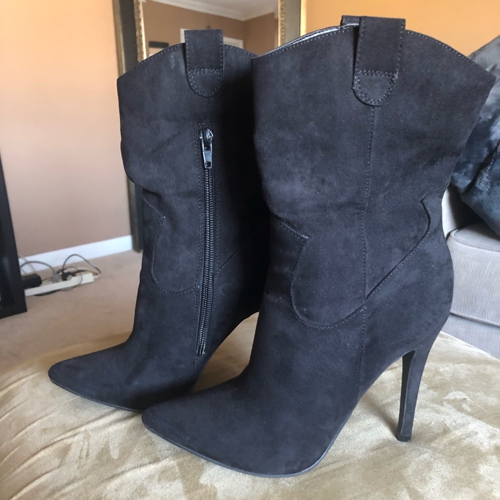 Black booties